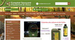 Desktop Screenshot of comptoirsavoyard.fr